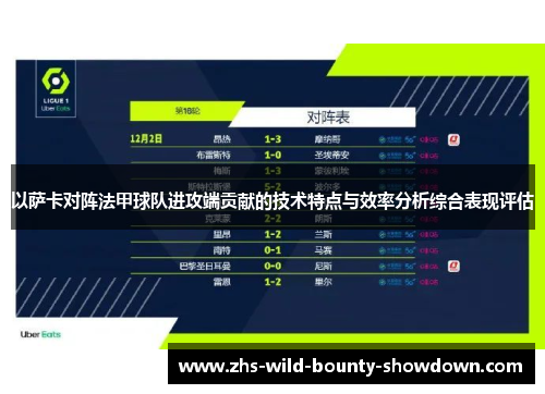 以萨卡对阵法甲球队进攻端贡献的技术特点与效率分析综合表现评估